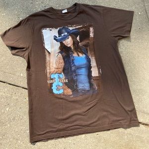 Terri Clarke concert tour band tee shirt